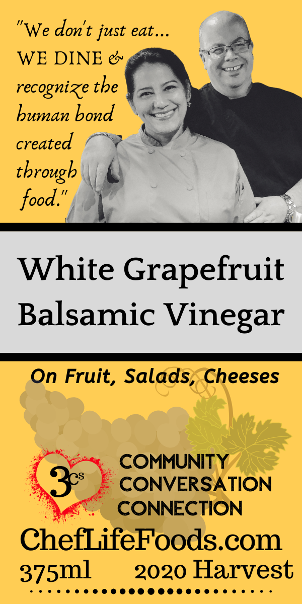 White Grapefruit Balsamic Vinegar
