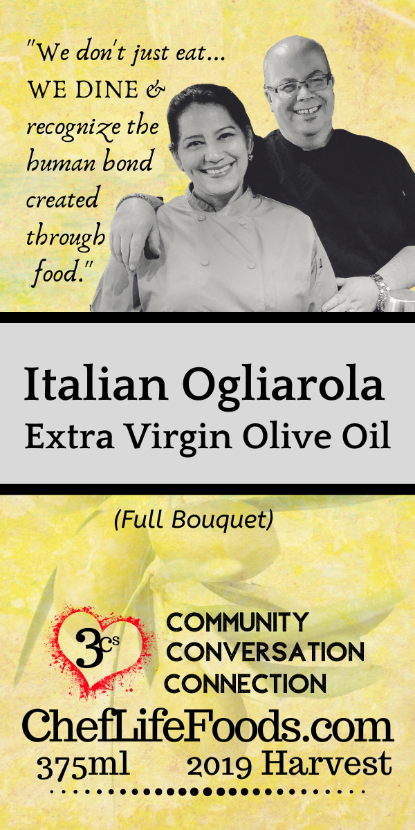Italian Ogliarola Extra Virgin Olive Oil